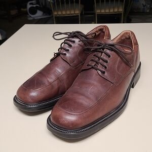 Lavorazione Artigiana Italian leather handmade derby dress shoes size 46